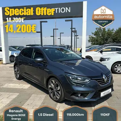 Renault MEGANE IV BERLINE Mod. 2016- 2017 Diesel në Kosovë