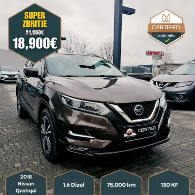 Nissan Qashqai 2018 Diesel në Kosovë