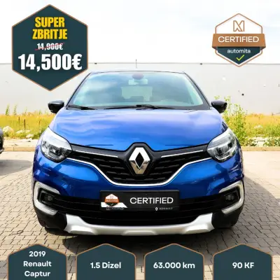 Renault Captur 2019 Diesel në Kosovë
