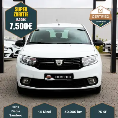 Dacia Sandero 2017 Diesel në Prishtinë