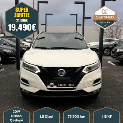 Nissan Qashqai 2019 Petrol në Prishtinë