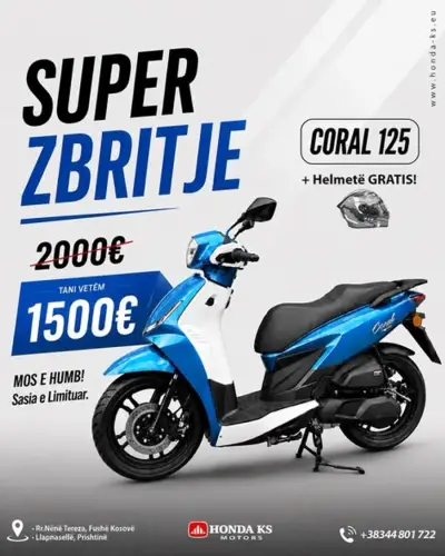 Coral 125 2024 Petrol në Fushë Kosovë